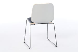 Der Stuhl Monaco KU SP von hinten Der Stuhl Monaco KU SP von hinten